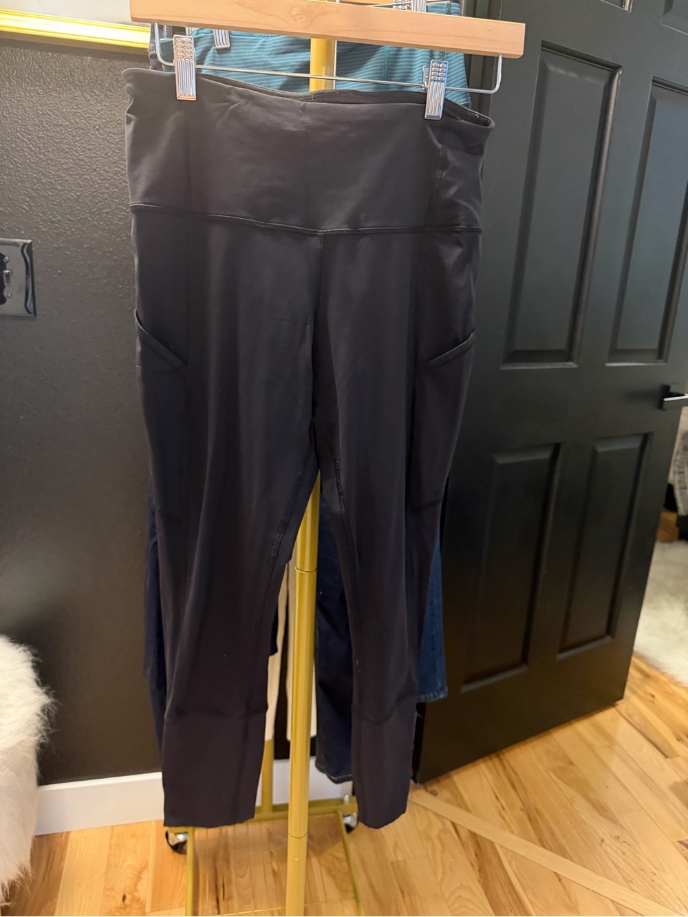 lululemon athletica Black High-Rise Pocket Leggings